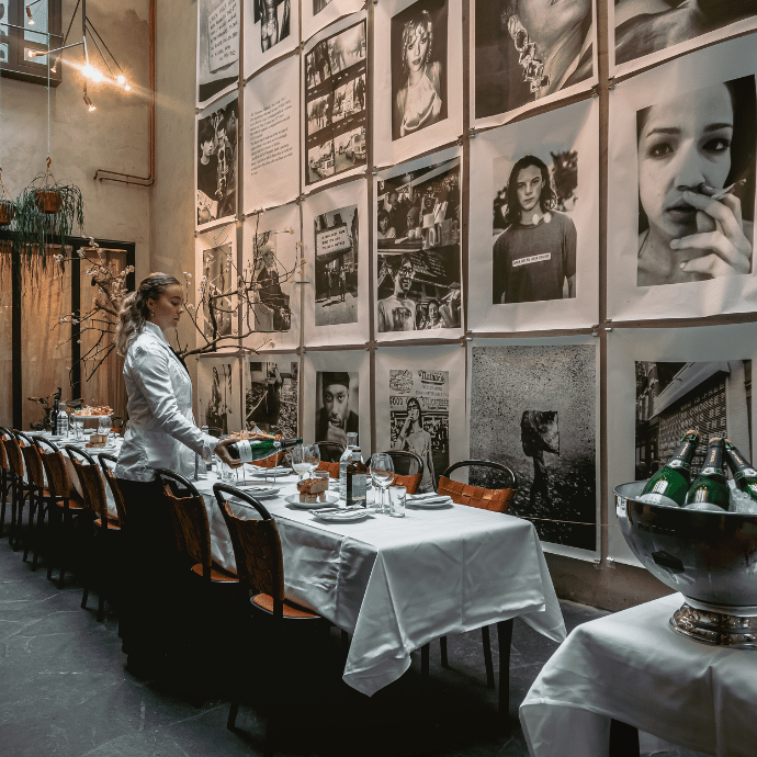 För stora sällskap